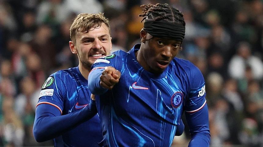 Konferans Ligi Çeyrek Final eşleşmeleri 4 maçla başladı! Chelsea rakibine gol oldu yağdı