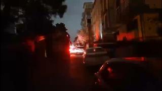 Sancaktepe'de çatı uçması elektrik kesintisine neden oldu