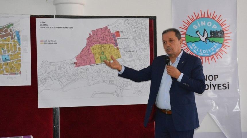 Sinop Belediyesinden halkı bilgilendirme toplantısı