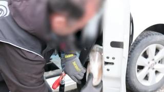 Hafif ticari araçta kilolarca uyuşturucu ele geçirildi: 3 gözaltı