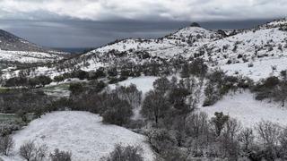 Uşak’ta Nisan ayında kar yağışı etkili oluyor