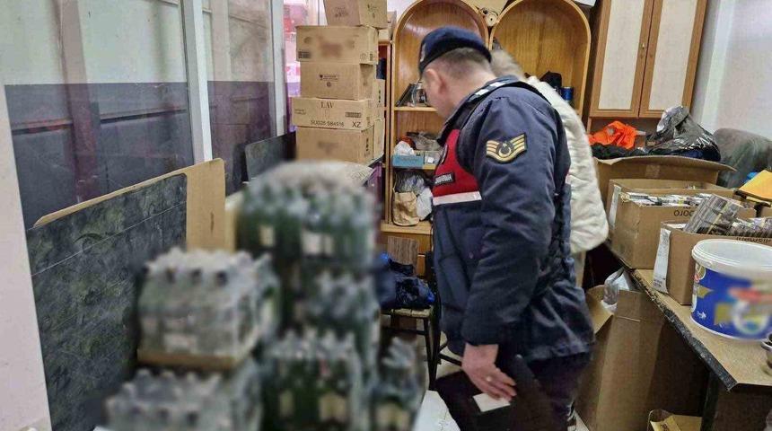 Aydın'da jandarmadan ‘alkol’ uygulaması