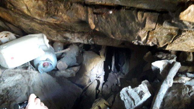 Tunceli'de PKK'nın 'yüzme havuzlu' sığınağı tespit edildi