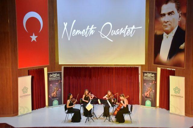 Nemeth Quartet Tekirdağlılara müzik ziyafeti verdi