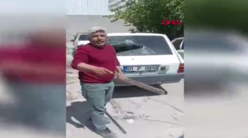 Yeni yaptırdı, boyası döküldü... Sahibi otomobilinin camlarını sopayla kırdı!
