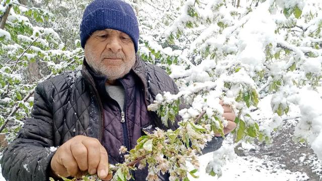 Amasya’da kardan 63 köy yolu ulaşıma kapandı
