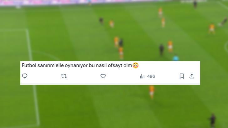 Samsunspor'un Galatasaray'a atıp iptal edilen golü olay yarattı! Milimetrelik ofsayt kararı taraftarları ikna etmedi... G4