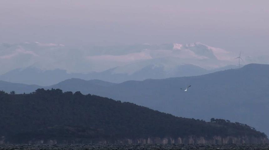 İstanbul'da hava berraklaştı! Uludağ gözüktü