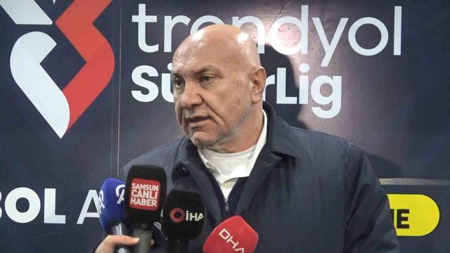 Samsunspor Başkanı Yüksel Yıldırım'dan maç sonu açıklama! Buz gibi golümüzü iptal ettiler