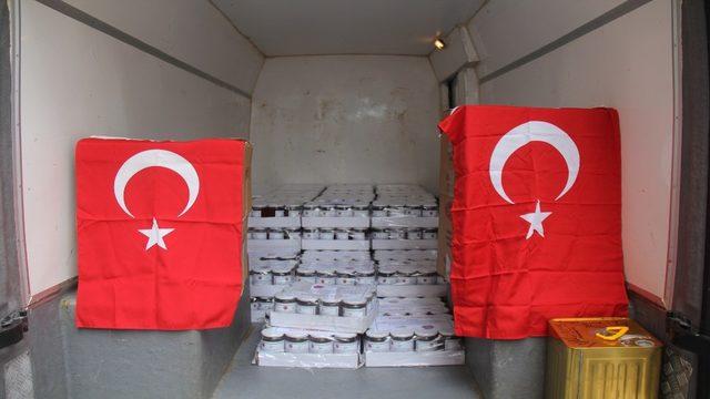 Kocaeli’de bal üreticileri, Afrin kahramanlarına 1071 kavanoz bal gönderdi