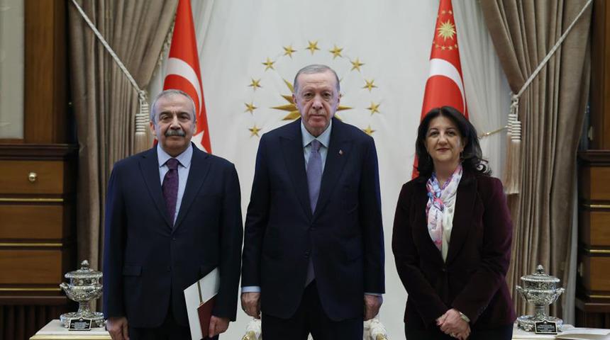 Cumhurbaşkanı Erdoğan'la görüşme sonrası yeni hamle: Pervin Buldan duyurdu