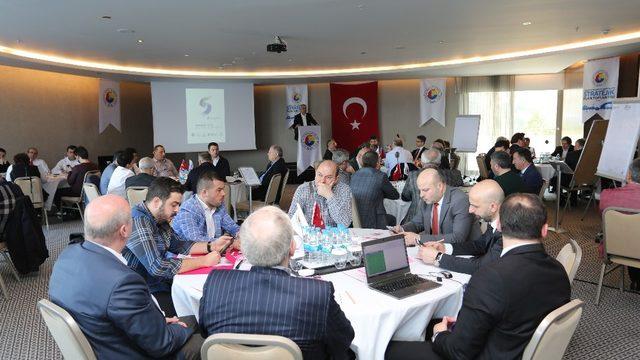 SATSO Stratejik Plan toplantısı başladı