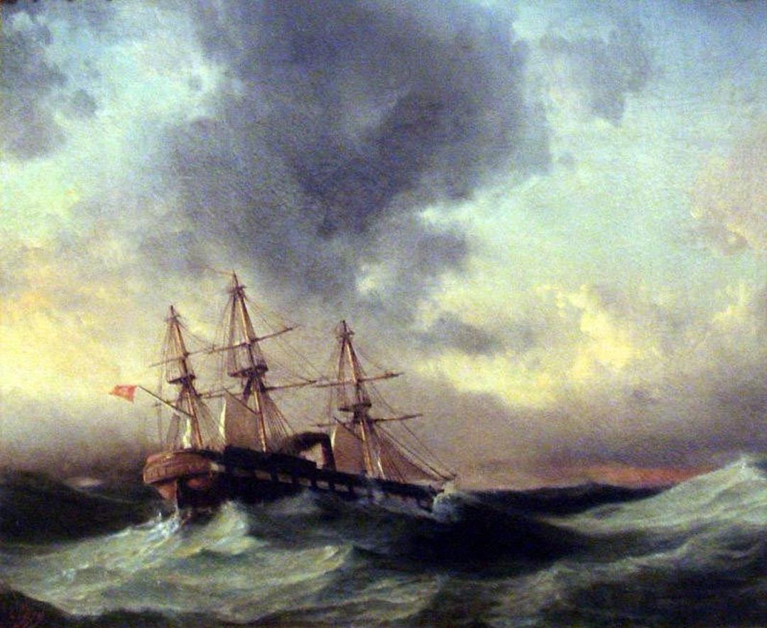 Ertuğrul Fırkateyni'nden d&uuml;nyanın en eski mermileri &ccedil;ıkartıldı