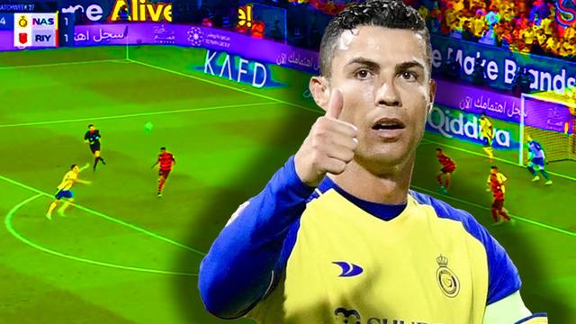 Cristiano Ronaldo'dan akıllara durgunluk verecek gol! 40 yaşında dünyayı kasıp kavurmaya devam ediyor...