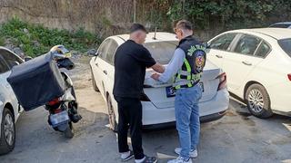 Kağıthane'de trafiğe tehlikeye düşüren motosiklet sürücüsüne cezai işlem uygulandı