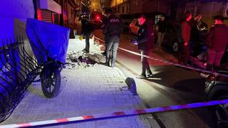 Küçükçekmece'de bir apartman dairesi kurşunlandı