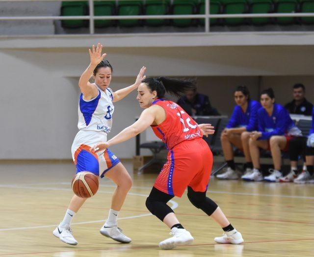 Bornova Beckerspor-Mersin Büyükşehir Belediyespor: 64-104