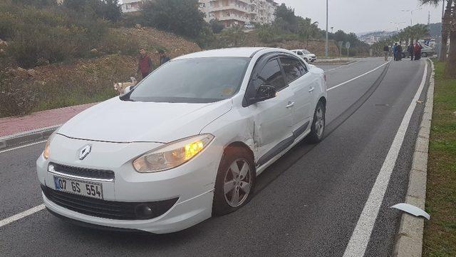 Manavgat’ta trafik kazası: 1 yaralı