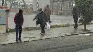 Ardahan’da kar yağışı etkili oldu