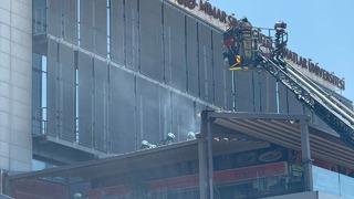 Beşiktaş'ta kafede çıkan yangın söndürüldü