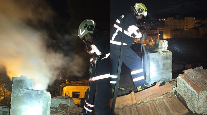 Baca yangını korkuttu! Ekipler harekete geçti