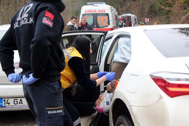 Kazada yaralanan kadın: Çocuklara iyi bakın, kaybolmasın