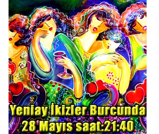 Yeniay İkizler burcunda  1