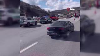 İstanbul - Ankara Otoyolu'nda kaza! 1 kişi hayatını kaybetti