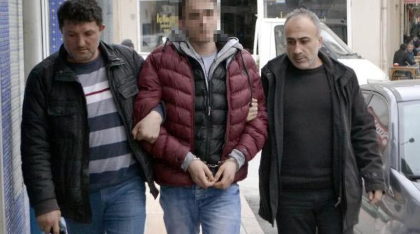 Kesici alet ş&uuml;phelisi kovalamaca sonucu yakalandı