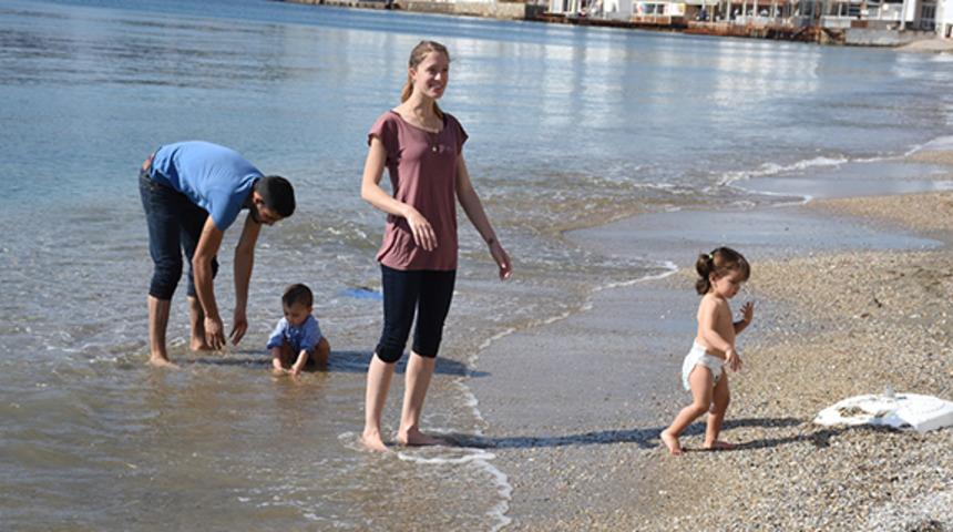 Muğla'da şubat ayında deniz keyfi 