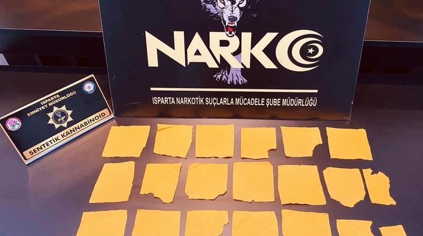 Isparta’da uyuşturucu operasyonu: 2 tutuklama