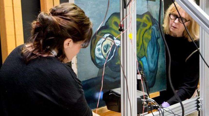 Picasso tablosunun altında gizli bir resim daha bulundu