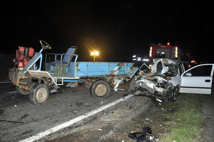Malkara'da trafik kazası: 1 ölü, 3 yaralı