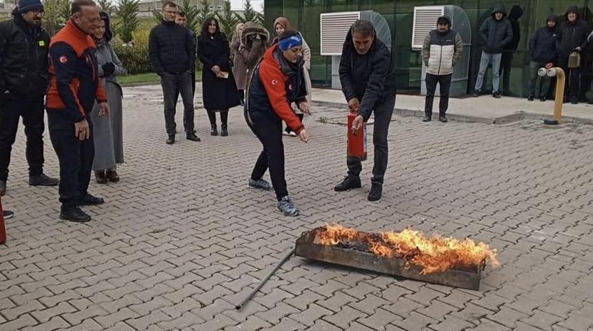 Çankırı'da AFAD personellerine uygulamalı eğitim