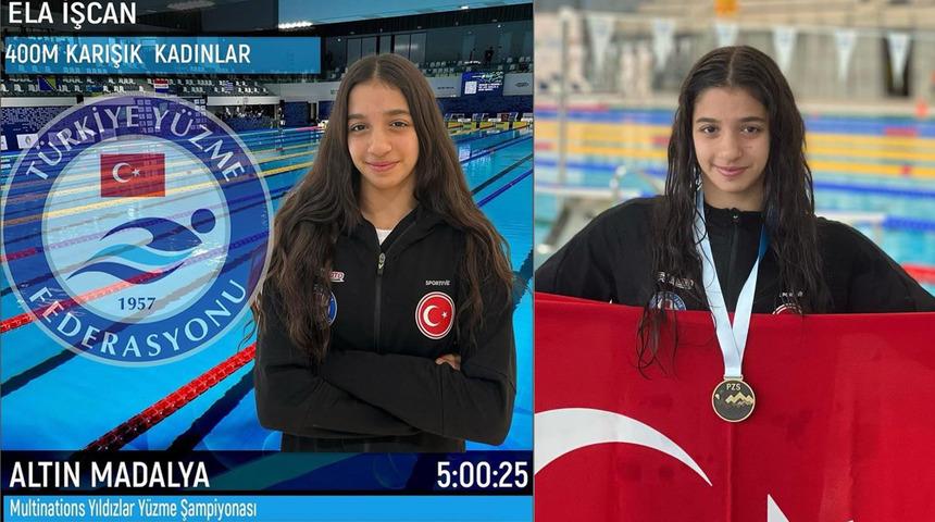 Ela İşçan Slovenya'dan zaferlerle döndü