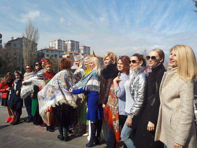 Ankara'da yaşayan Ruslar Meslenista Bayramını coşkuyla kutladılar