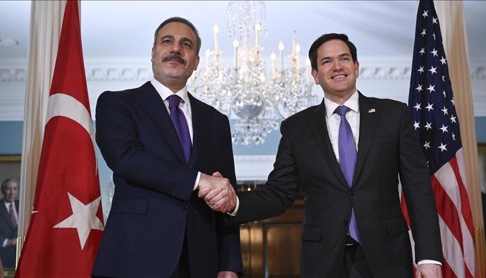 Bakan Fidan, ABD'li mevkidaşı Rubio ile görüştü