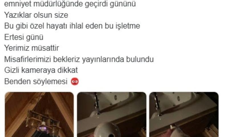 Sapanca'daki bungalovlarda 'Gizli kamera' skandalı! 
