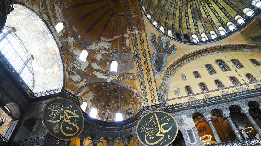 Ayasofya tarihinde, restorasyon çalışmaları kapsamında yeni sayfa açılıyor