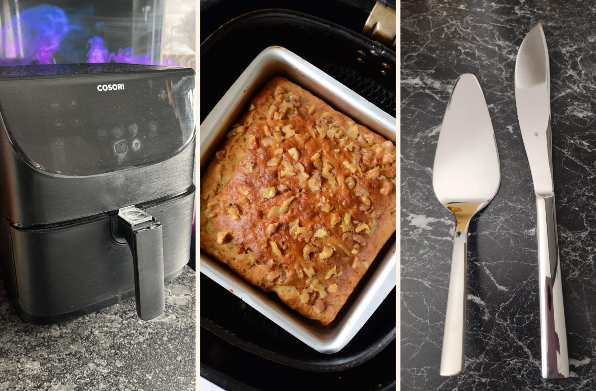 Airfryer'da sağlıklı banana bread tarifi
