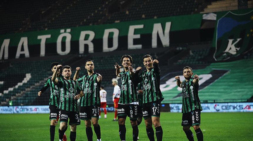 Kocaelispor şampiyonluk için geri sayıma geçti!
