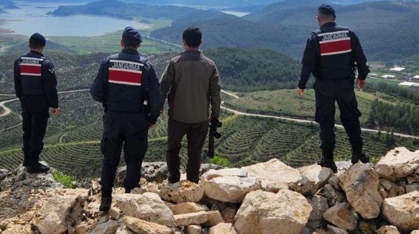 Isparta'da yaban keçisi avlayan 1 kişiye 671 bin 355 lira ceza kesildi