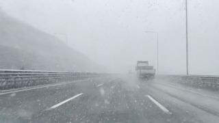 Bir anda bastırdı! Göz gözü görmedi... 10 metreye kadar düştü