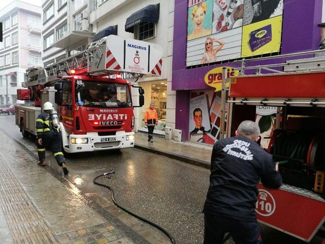 Ordu’da baca yangını