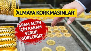 Gram altın için 5000 TL'ye 'çok rahat' dedi! 'Almaya korkmasınlar' Altın alacaklara 'düşüş' uyarısı