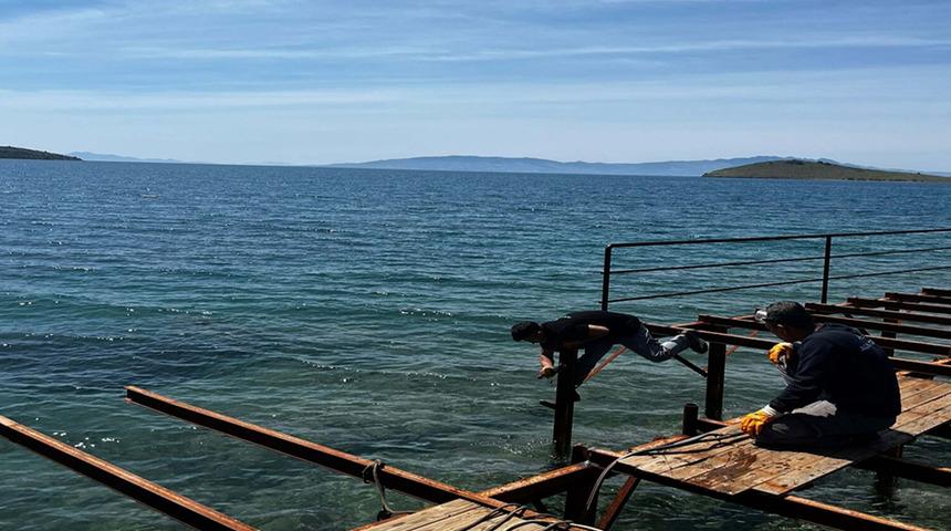 Muğla'da ka&ccedil;ak iskele yıkıldı, 3 milyon TL ceza kesildi