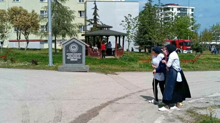 Samsun’daki huzurevi yangını! 75 kişi başka huzurevlerine nakledildi