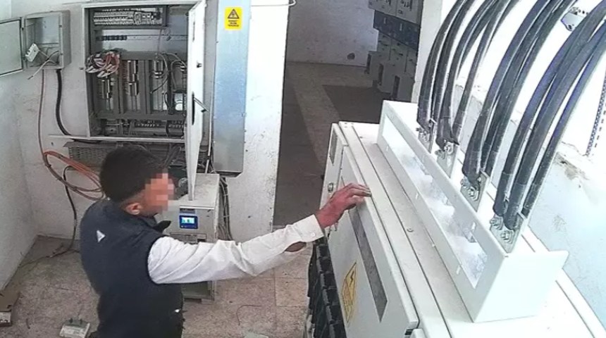 Trafodan kablo çalan hırsıza 8 yıl 4 ay hapis