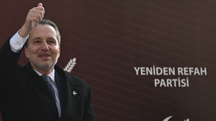 Bolu'da Yeniden Refah Partisi üyelerinden Gazze dilekçesi