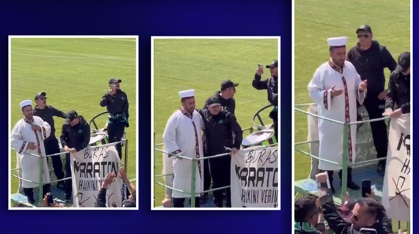 Bu da yaşandı! Denizlispor taraftarından görülmemiş hareket... Tribüne imam getirip dua ettiler